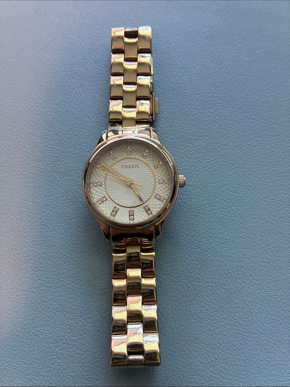 Fossil Gold-Tone Stainless Steel Bracelet Watch